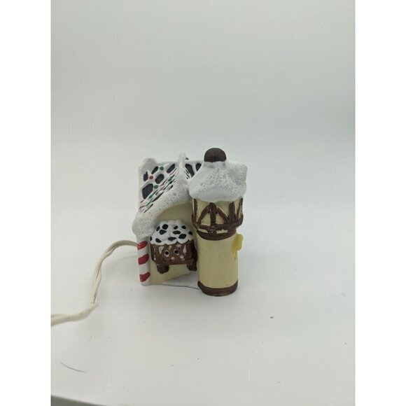 1994 Porcelain Bisque Santa's Village SANTAS CANDY SHOP Hand Painted Handcrafted - Picture 4 of 6